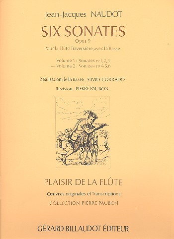 6 sonates op.9 vol.2 (nos.4-6)&nbsp;&nbsp;pour flute et Bc&nbsp;&nbsp;