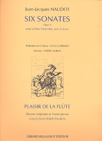 6 sonates op.4 pour flute et Bc&nbsp;&nbsp;&nbsp;&nbsp;