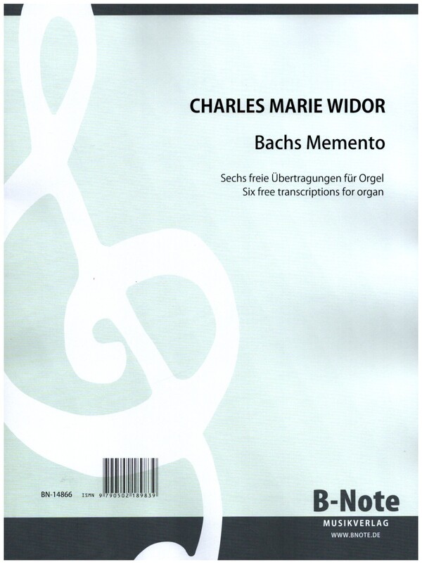 Bachs Memento  für Orgel  