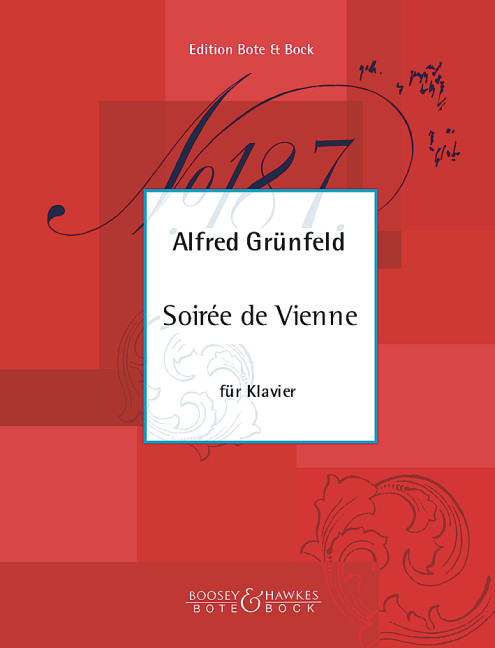 Soirée de Vienne op.56&nbsp;&nbsp;für Klavier&nbsp;&nbsp;
