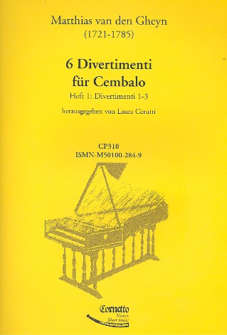 6 Divertimenti Band 1 (Nr.1-3)  für Cembalo  