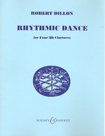 Rhythmic Dance&nbsp;&nbsp;for 4 clarinets&nbsp;&nbsp;score and parts