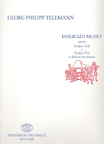 Essercizii Musici à diversi stromenti&nbsp;&nbsp;parti&nbsp;&nbsp;