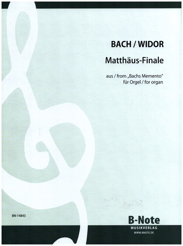 Matthäus-Finale&nbsp;&nbsp;für Orgel&nbsp;&nbsp;