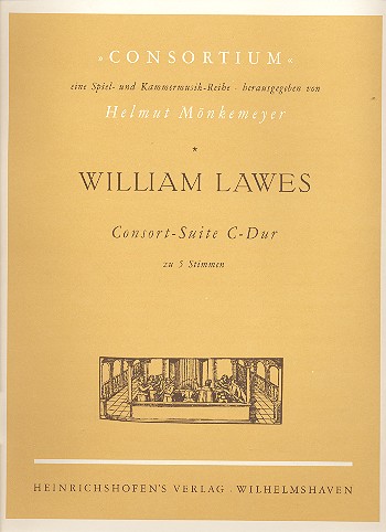 Consort-Suite C-Dur für 5 Instrumente  Partitur  