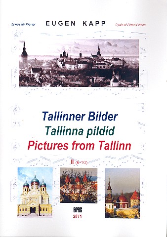 Tallinner Bilder Band 2 (+CD)  für Klavier  