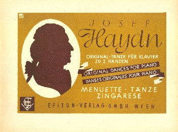 Original-Tänze&nbsp;&nbsp;für Klavier&nbsp;&nbsp;