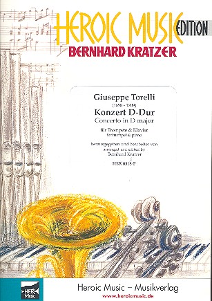 Konzert D-Dur für Trompete und&nbsp;&nbsp;Streichorchester für Piccolotrompete&nbsp;&nbsp;und Klavier