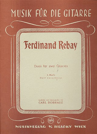 Duos Band 1 für 2 Gitarren&nbsp;&nbsp;Spielpartitur&nbsp;&nbsp;