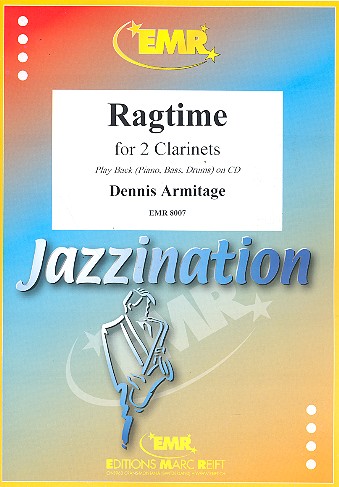 Ragtime for 2 clarinets&nbsp;&nbsp;and piano&nbsp;&nbsp;