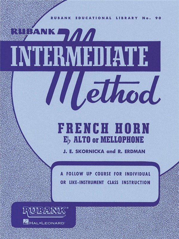 Intermediate Method for french horn  (Eb alto/mellophone)  