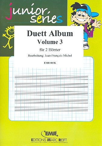 Duett Album Band 3 für 2 Hörner&nbsp;&nbsp;Spielpartitur&nbsp;&nbsp;