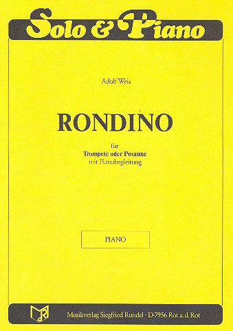 Rondino für Trompete (Posaune) und Klavier    