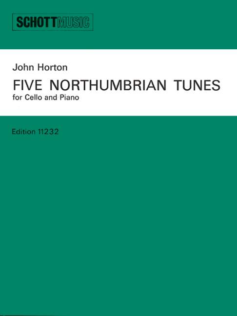 5 Northumbrian Tunes  for cello and piano  parts