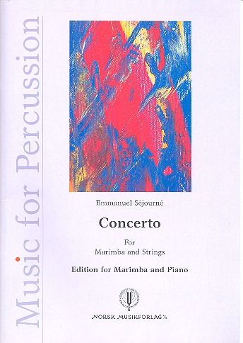 Concerto for marimba and strings  for marimba and piano  