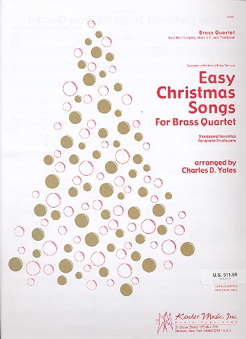 Easy Christmas Songs for&nbsp;&nbsp;2 trumpets, horn in f and trombone&nbsp;&nbsp;score