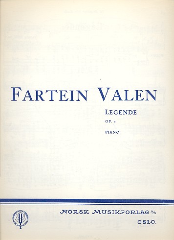 Legende op.1  für Klavier  
