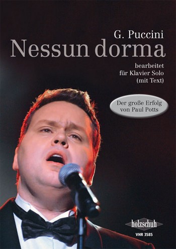 Nessun dorma für Klavier (mit Text),&nbsp;&nbsp;Gesang/Melodieinstrument ad lib&nbsp;&nbsp;