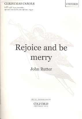 Rejoice and be merry  or mixed chorus, brass ensemble,  optional handbells and organ,  score