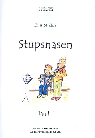 Stupsnasen Band 1 (+CD)  für Akkordeon  