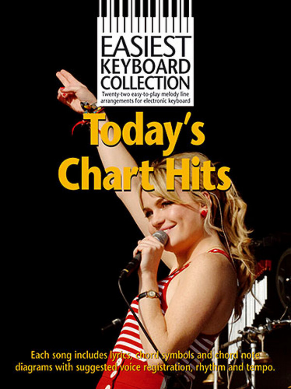 Today's Chart Hits: for keyboard&nbsp;&nbsp;Easiest Keyboard Collection&nbsp;&nbsp;