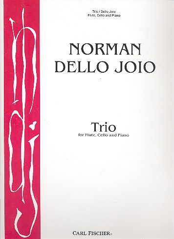 Trio&nbsp;&nbsp;for flute, cello and piano&nbsp;&nbsp;score and parts