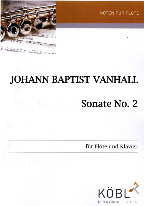 Sonate Nr.2&nbsp;&nbsp;für Flöte und Klavier&nbsp;&nbsp;