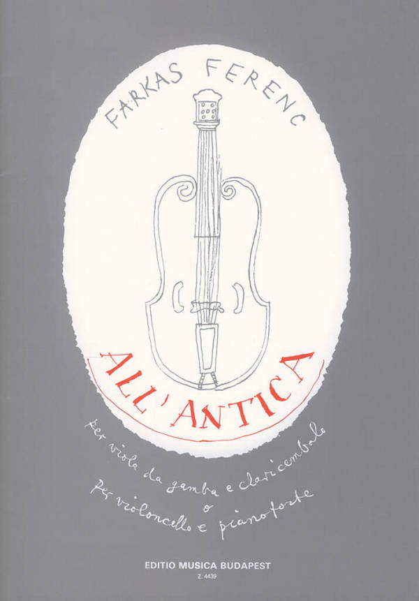 All'Antica per viola da gamba  e clavicembalo (violoncello e  pianoforte)