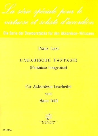 Ungarische Fantasie&nbsp;&nbsp;für Akkordeon&nbsp;&nbsp;