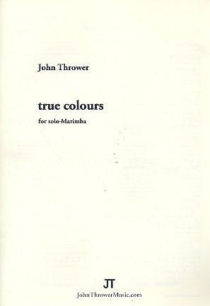 True Colours for marimba    