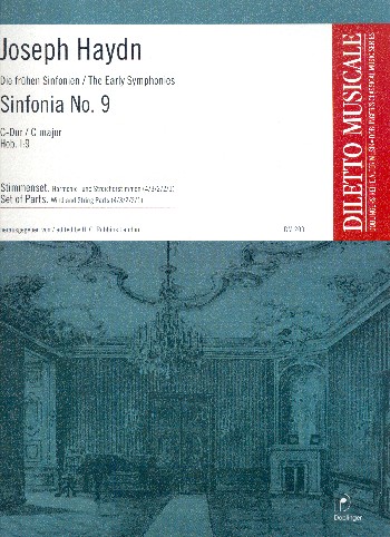 Sinfonie C-Dur Nr.9 für Orchester&nbsp;&nbsp;Stimmenset&nbsp;&nbsp;