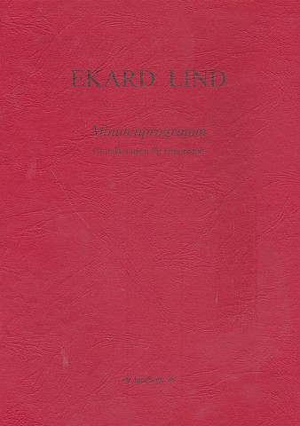 Minutenprogramm   für Gitarre  