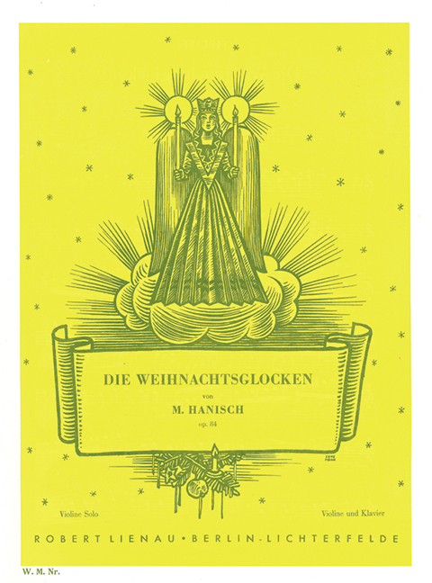Die Weihnachtsglocken op.84  für Violine solo  