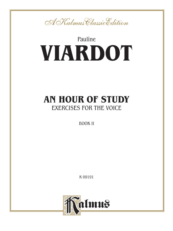 An Hour of Study vol.2 &nbsp;&nbsp;for voice and piano&nbsp;&nbsp;