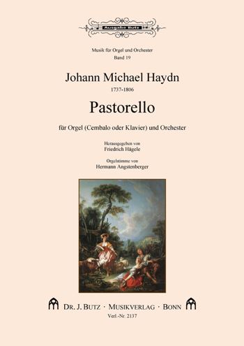 Pastorello  für Orgel (Cembalo, Klavier) und Orchester  Partitur