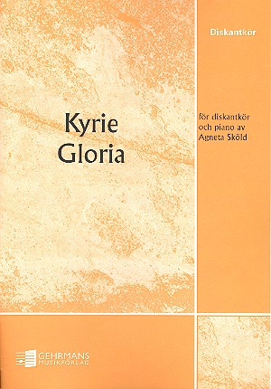 Kyrie and Sanctus for female chorus&nbsp;&nbsp;and piano&nbsp;&nbsp;score (lat)