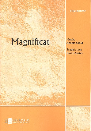 Magnificat&nbsp;&nbsp;for female chorus (SSAA) and harp&nbsp;&nbsp;score (en/la)