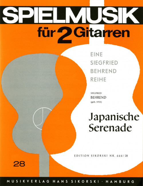 Japanische Serenade  für 2 Gitarren  