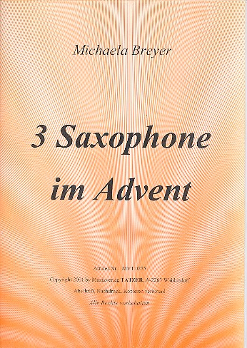 3 Saxophone im Advent