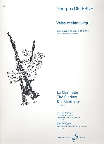 Valse mélancolique pour clarinette&nbsp;&nbsp;et piano&nbsp;&nbsp;