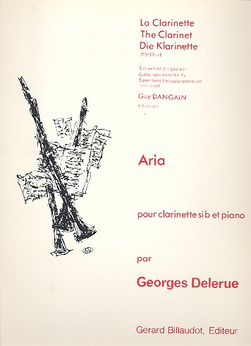 Aria pour clarinette et piano&nbsp;&nbsp;&nbsp;&nbsp;