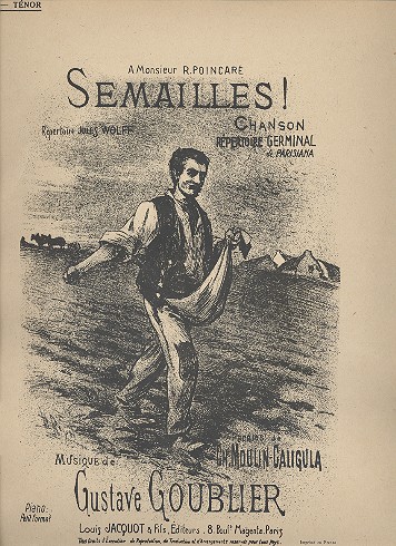 Semailles pour tenor et piano    