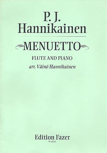 Menuetto for flute and piano    