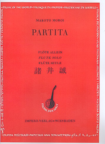 Partita &nbsp;&nbsp;für Flöte solo&nbsp;&nbsp;