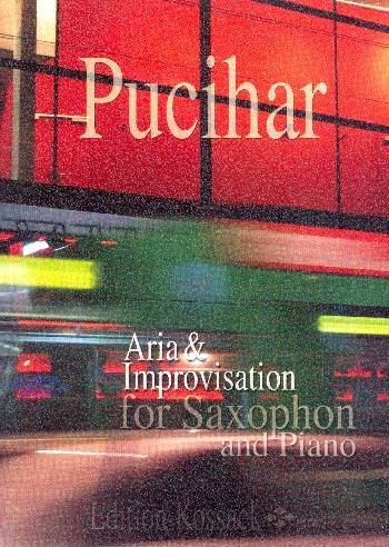 Aria and Impovisation for alto saxophone  and piano  