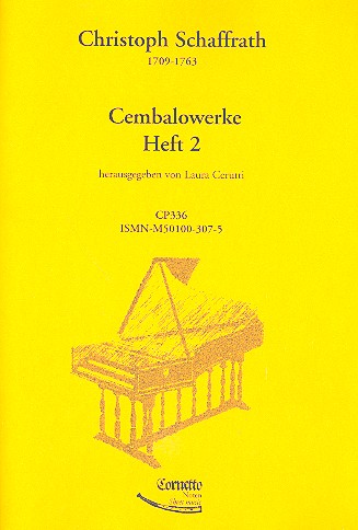Cembalowerke Band 2  für Cembalo  