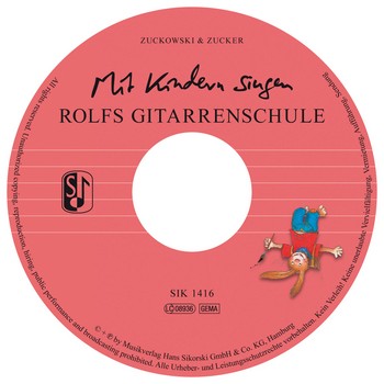 Mit Kindern singen - Rolfs Gitarrenschule (+CD)    