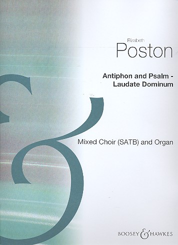 Antiphon und Psalm&nbsp;&nbsp;für gemischter Chor (SATB) und Orgel&nbsp;&nbsp;Chorpartitur