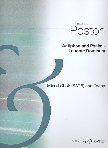 Antiphon und Psalm  für gemischter Chor (SATB) und Orgel  Chorpartitur