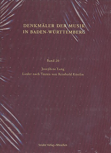 Lieder Band 1 für Gesang und Klavier&nbsp;&nbsp;&nbsp;&nbsp;